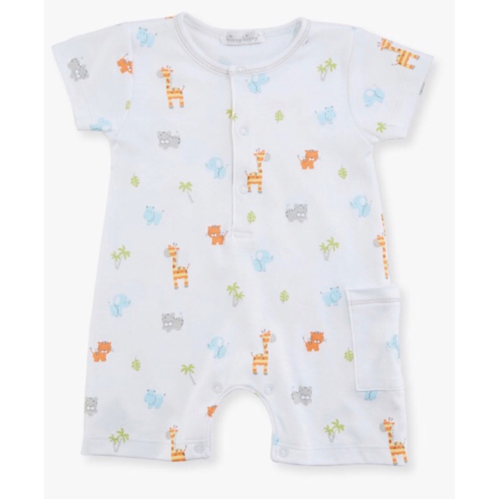 Kissy Kissy Safari Stroll Short Sleeve Playsuit